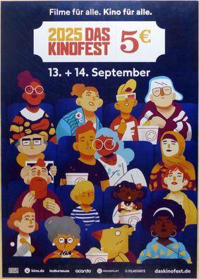 Das Kinofest 2025 - Original Kinoplakat A1 - Filmposter