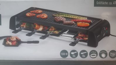 SILVERCREST® Kitchen TOOLS Raclette Maxi »SRGM 1500 B2«, 10 Personen