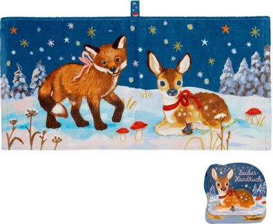 Zauberhandtuch - Wintertiere im Weihnachtswald Die Spiegelburg, 22909