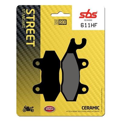 Bremsbelag SBS 611HF Street Ceramic Cagiva Hyosung Kawasaki Suzuki Triumpf Yamaha