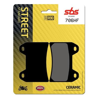 Bremsbelag SBS 706HF Street Ceramic