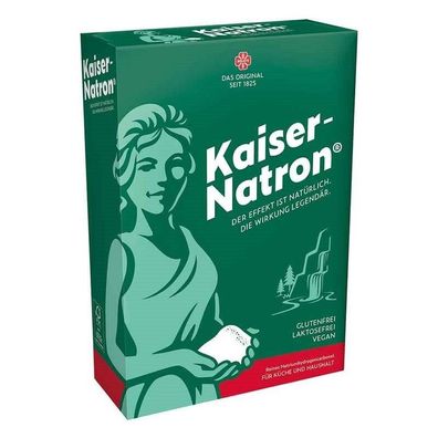 Kaiser Natron 250 g Pulver Holste incl. Anleitung Reines Natriumhydrogencarbonat