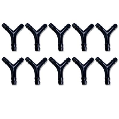 Schlauchverbinder | Y-Form | 8mm | 10 Stück