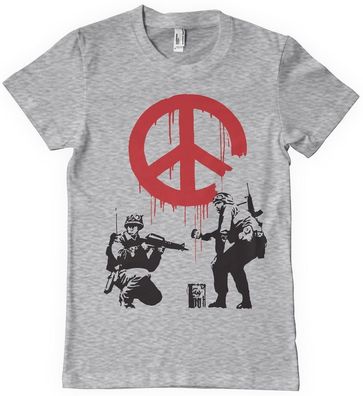 Hybris Soldiers Painting CND Sign T-Shirt SH-1-BK001-H33-8