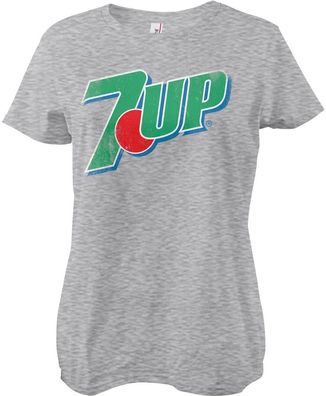 7Up Damen 80s Washed Logo Girly Tee IMG-5-7UP007-H66-5