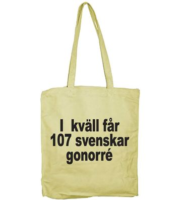 Hybris Ikvall Far 107 Svenskar Gonorre Tote Bag SH-4-10146-H2-2