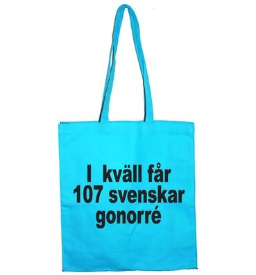 Hybris Ikvall Far 107 Svenskar Gonorre Tote Bag SH-4-10146-H2-2