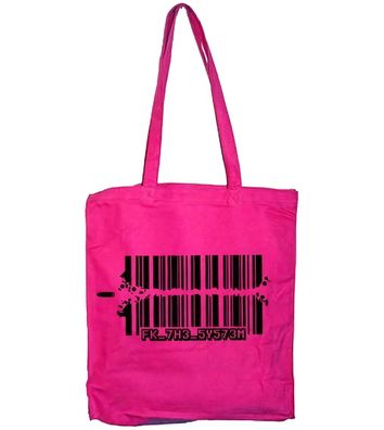 Hybris Fuck The System Tote Bag SH-4-15235-H23-4