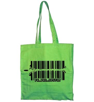 Hybris Fuck The System Tote Bag SH-4-15235-H23-4