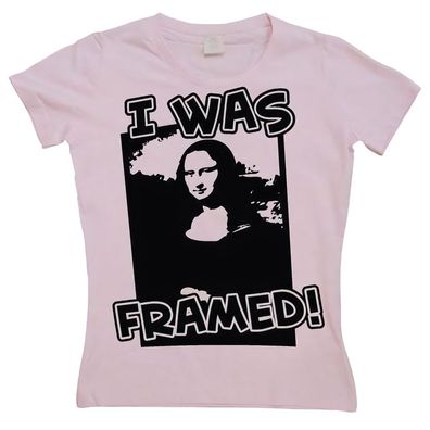Tokigt Damen I Was Framed Girly T-Shirt SH-5-11041-Poly