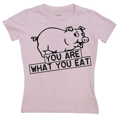 Tokigt Damen You Are What You Eat Girly T-Shirt SH-5-12035-LFH1-5