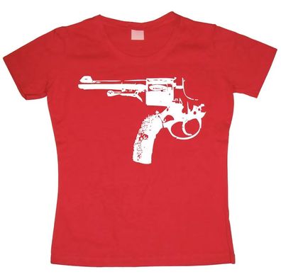 Hybris Damen Reversed Revolver Girly T-Shirt SH-5-15173-H14-2