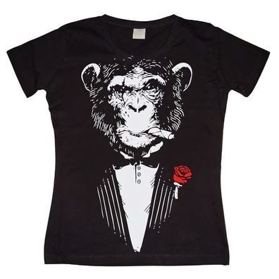Hybris Damen Monkey Boss Girly T-Shirt SH-5-15200-H17-2