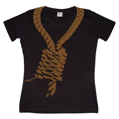 Tokigt Damen Hangmans Knot Girly T-Shirt SH-5-15177-H20-1