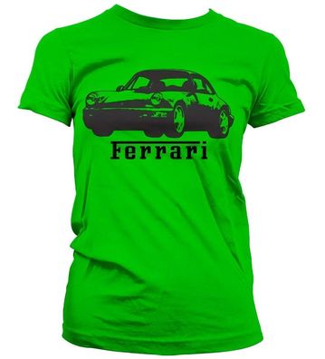 Tokigt Damen Ferrari 911 Girly T-Shirt SH-5-15457-H27-15