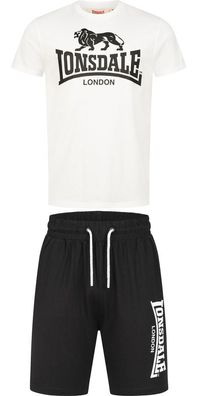 Lonsdale Mair T-Shirt &amp; Shorts Set Normale Passform