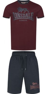 Lonsdale Maist T-Shirt &amp; Shorts Set Normale Passform