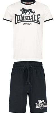 Lonsdale Maist T-Shirt &amp; Shorts Set Normale Passform
