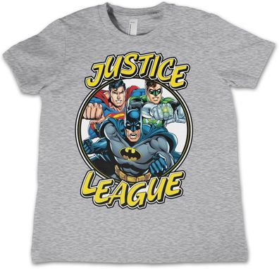 Justice League Kinder Team Kids Tee WB-12-JL007-H10-11