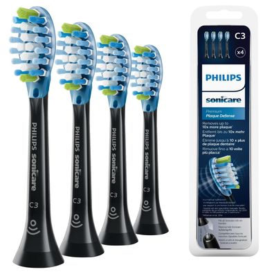 4er Pack Philips Sonicare C3 Premium Plaque Bürstenköpfe für Schallzahnbürste