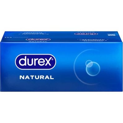 DUREX Natürliche Kondome 144 Stück Einheiten Gefühlsecht Präservative Natur