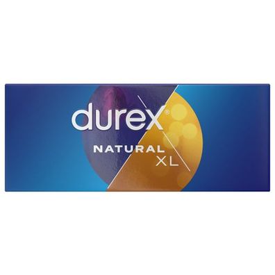 DUREX Kondome Extra Größe XL 144 Stück Gefühlsecht Präservative XXL Pack Groß
