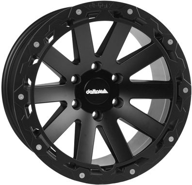 für T7 Transporter Delta 4x4 Hanma Rugged Felgen Satz 9x18 18 Zoll 6x120 schwarz