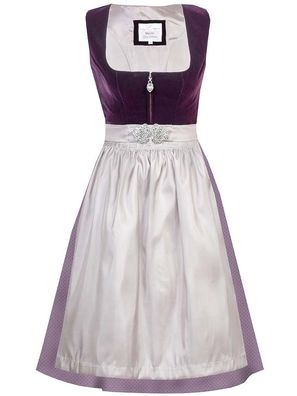 MarJo Dirndl Inka 65er Länge pflaume - Größe: 34