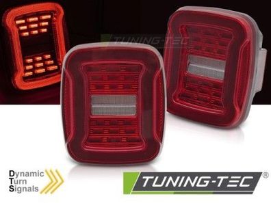 VOLL LED Upgrade Design Rückleuchten Set für Chrysler Jeep Wrangler YJ 91-96 / TJ