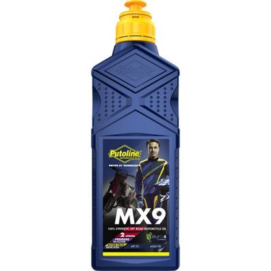 Putoline Gabelöl 1 Liter Motoröl MX9 2T API TC, JASO FD, ISO-L-EGD vollsynthetisch Gr