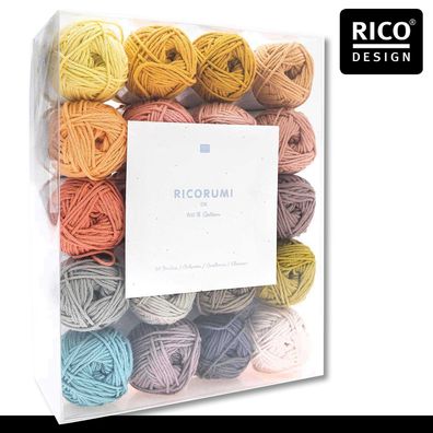 Creative Ricorumi dk Limited 20 Farben 25 g Häkeln Amigurumi Wolle Puppen