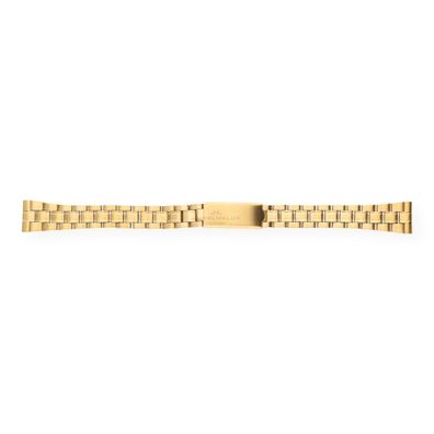 JuwelmaLux Uhrenarmband Edelstahl vergoldet mit Faltschließe JL28-09-0021