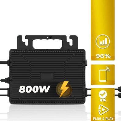 Astro E Mikro Wechselrichter Inverter TM-L800Mi 800 W für Balkonkraftwerk 2MPPT