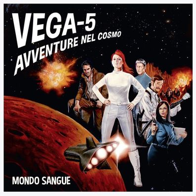 Mondo Sangue: Vega-5 (avventure Nel Cosmo) - 375 Media - (LP