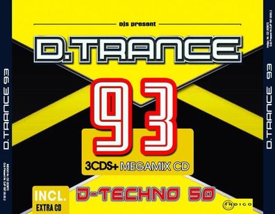 Various Artists: D. Trance 93 (incl. D-Techno 50) - DJs Present