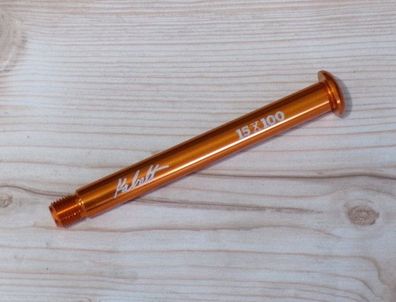 FOX KABOLT 15MM Steckachse für alle FOX 32 34 36 Federgabel MIT 15QR, 100mm x 15mm