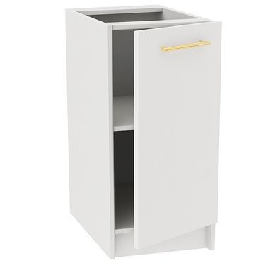 Unterschrank 30cm Weiß Matt SOFT CLOSE, SIENA, LINDA, PURE LINE, VERO