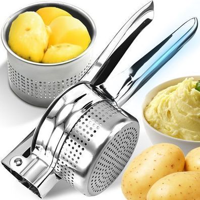 Kartoffelpresse Edelstahl, zur Zubereitung von Kartoffelpüree Retop