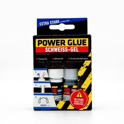 HG Power Glue - Schweiss-Gel mit Aktivatorboost 10g & 5ml