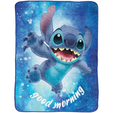 Lilo & Stitch Disney Decke Out of The World 150x200 cm passend zur Bettwäsche