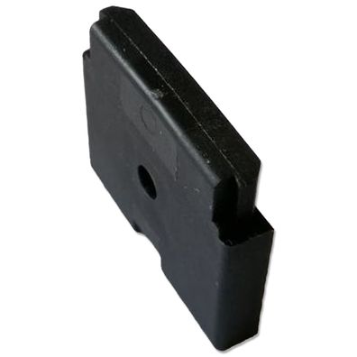 MTA INLINE Montageplatte für Sicherungshalter | 26,8x24mm | schwarz