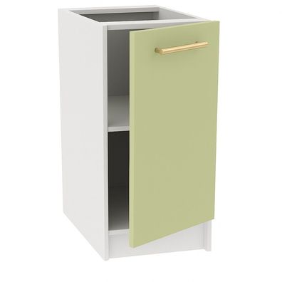 Unterschrank 30cm Salbeigrün SOFT CLOSE, LINDA, PURE LINE, Blassgrün