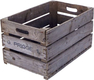 4 x stabile Obstkisten alt "Elfriede"