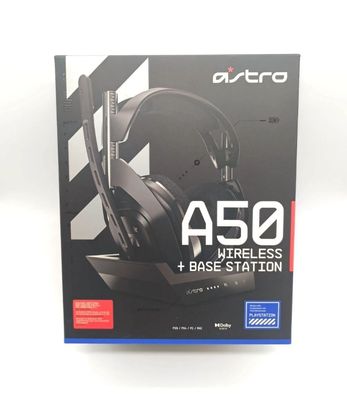 ASTRO A50 Wireless Gaming- Headset 4. Gen. PC/PS4/5 - Schwarz