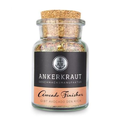 Ankerkraut Avocado Finisher Gewürzzubereitung Gewürzmischung im Korkenglas 80 g