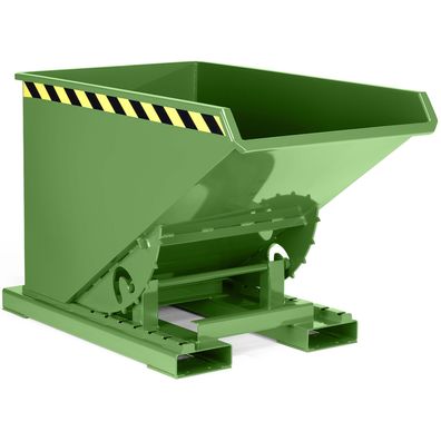 R+R Industrietechnik Abrollkipper Typ RAM-30 770x1340x825mm 300dm3 RAL 6011 Resedagr