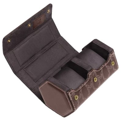 Modalo - 320291 - Uhrenrolle für 2 Uhren - Sirius Braun/M