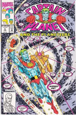 Captain Planet and the Planeteers # 5 (of 12) (Craig Brasfield) (USA, 1992)