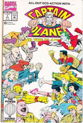 Captain Planet and the Planeteers # 7 (of 12) (Pat Broderick) (USA, 1992)