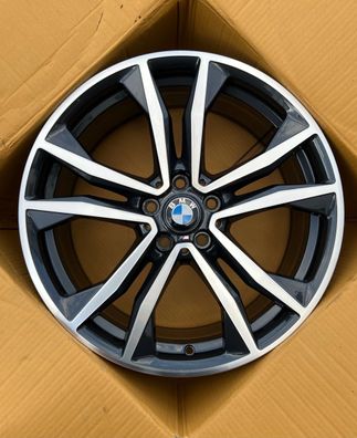 1x Original BMW X1 F48 X2 F39 19 Zoll Doppelspeiche M715 Alufelge 8008616 8,0J ET47